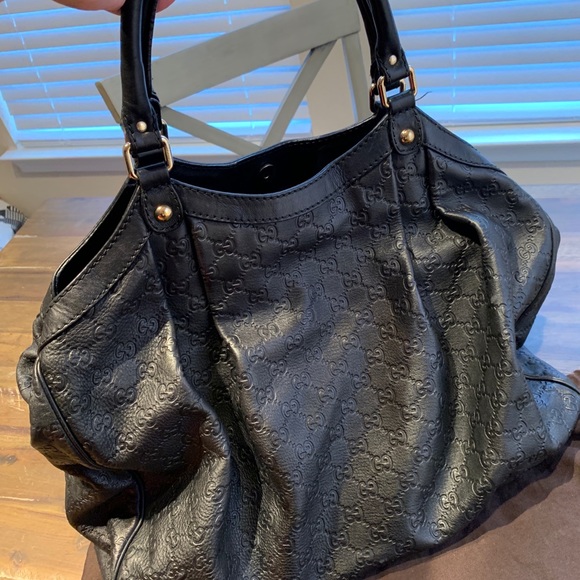 COPY - Gucci Guccissima Sukey Large Satchel - Picture 5 of 9